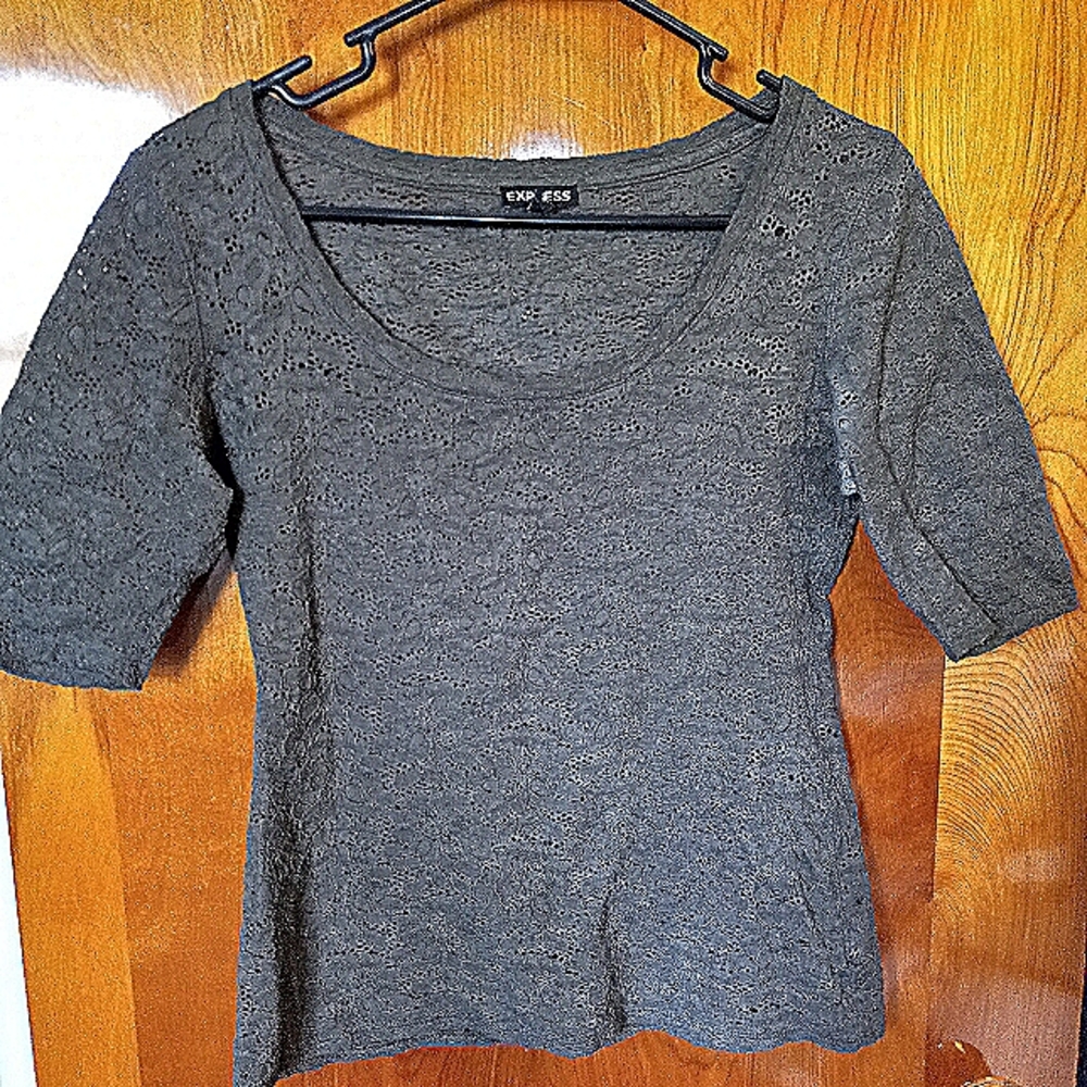 Express Half sleeve Lace Top